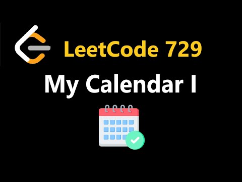 My Calendar I - Leetcode 729 - Python