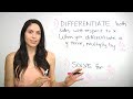 Differentiation Techniques and Concepts