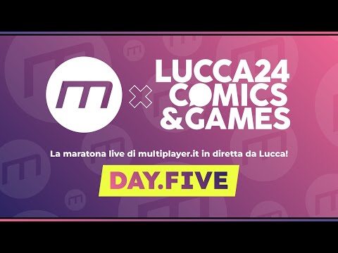 🎮 LUCCA Comics 2024 - Day 5 💥 Metallo, spazio e problemi di coppia - con Alessio, Serino e Kobe