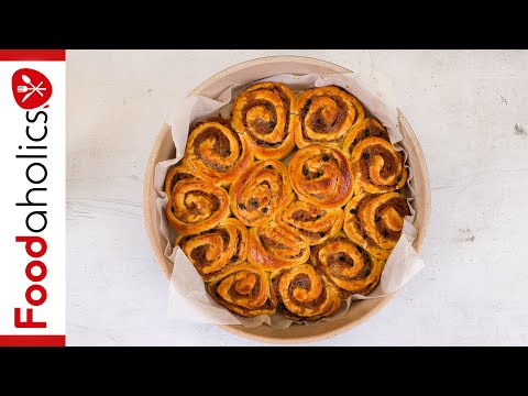 Αφράτα μηλοπιτάκια σαν cinnamon rolls | Foodaholics