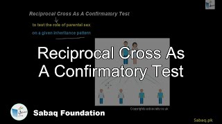 Reciprocal Cross As A Confirmatory Test
