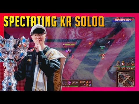 🔴LIVE T1 Faker (Taliyah) - Spectating T1 in KR SoloQ/티원관전방