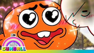Darwin’s First Ghost Kiss!?💋👻 | Gumball | Cartoon Network