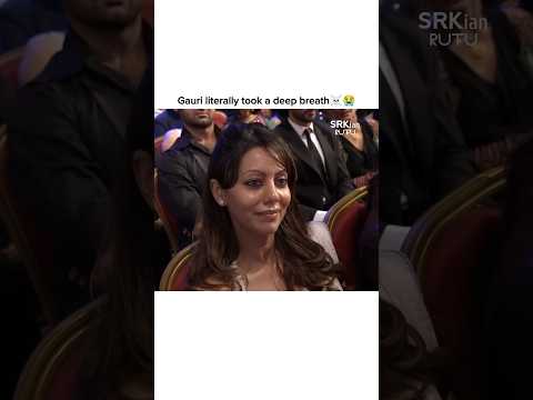 Shahrukh what you did 😂 Gauri must be disappointed☠️😂 #trendingshort #viralshort