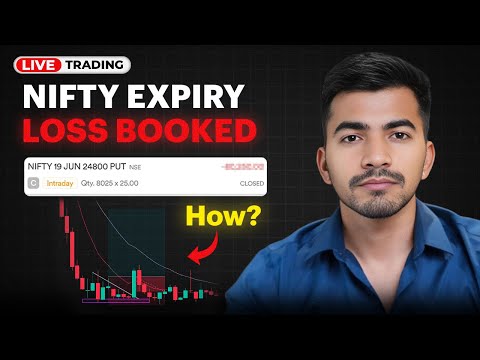 Live Scalping Trade on Nifty Expiry | Booked Loss in Sideways Market