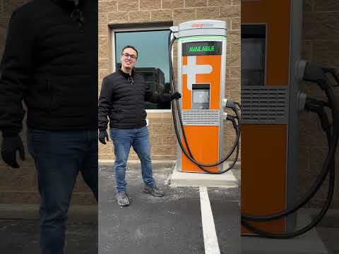 New ChargePoint charging station in Northeast Ohio! #shorts #Chargeway #electriccars