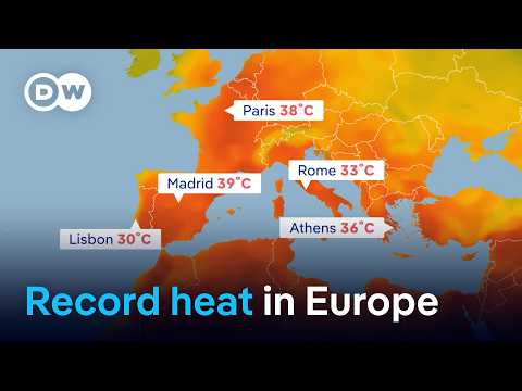 YouTube video thumbnail: Europe Struggles With the First big Heatwave of the Year