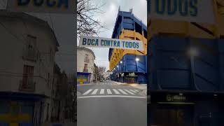 AHORA. CALLE BRANDSEN. #bocajuniors #riquelme #libertadores #labombonera #bocacontratodos