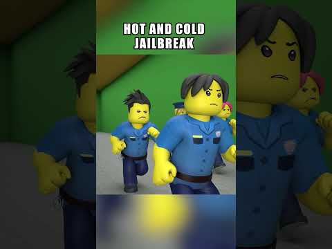 Hot and Cold JAILBREAK #roblox #animation