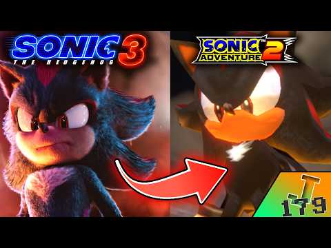 Sonic Movie 3 Animation: Team Sonic Meets Shadow in SA2! (Trailer Scene Remake)