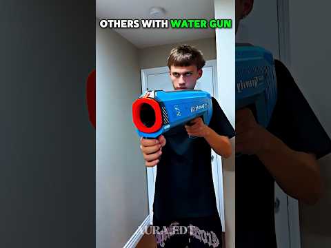 Other Water Guns Got Destroyed by This One ☠️ #edit #games #trollface #trending #troll