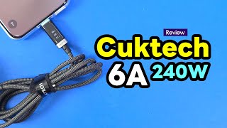 รีวิว CUKTECH CTC615P งานดี 6A 240W มีหน้าจอด้วย