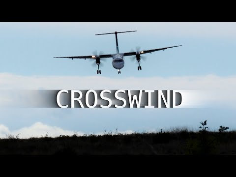 Crosswind Landing! - Luxair Bombardier Dash 8 Q400 - Brač Airport BWK/LDSB