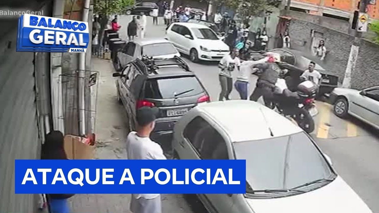 Policial é agredido por populares e tem equipamento roubado na zona sul de São Paulo