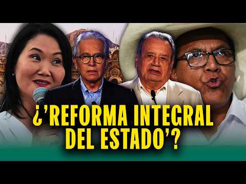 'Dictadura parlamentaria' y 'Estado ineficiente': Esto cambiarían Sánchez y Fujimori del Estado