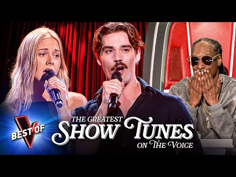 The Greatest SHOW TUNES in the Blind Auditions of The Voice