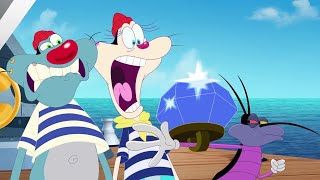 Oggy and the Cockroaches - Sea Treasure (Compilation) BEST CARTOON COLLECTION | New Episodes in HD