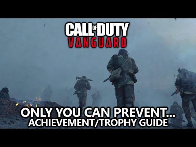 Call of Duty Vanguard - Only You Can Prevent Friendly Casualties - Throw Smokes to Provide Cover