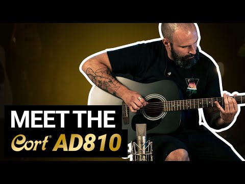 Meet The Cort AD810 Acoustic Guitar