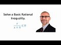 Rational Inequalities and Intervals