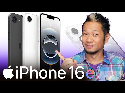 Apple iPhone 16e is... $599 - Comparison w/ iPhone 16 & 16 Pro