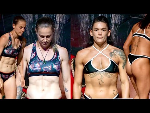 UNDEFEATED vs UNDEFEATED | Taylah Gentzin • Shauna Brown ( O’Keeffee ) FULL WEIGH IN | RIPPED!