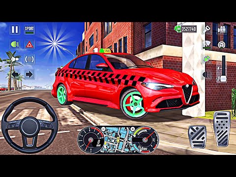 Taxi Sim 2022 Evolution - City Alfa Romeo Giulia Driving 3D | Android Gameplay | Part 31