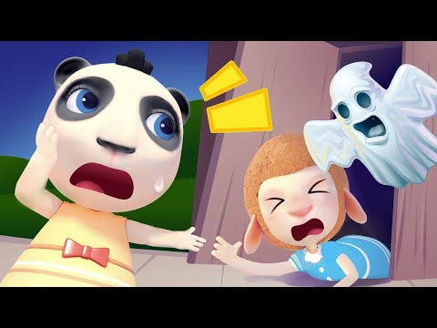 Don't be afraid of the ghost | Rules of conduct in case of fire for children |  Friends Cartoon