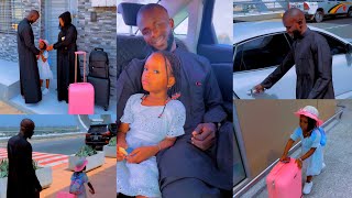 Le départ de Souhaibou Télécom direction Dubaï en compagnie de sa fille Bébé Fatima......