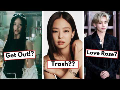 BLACKPINK Jennie Solo, BTS V Supports Rosé, GOT7 BamBam & Jennie, RIIZE Chaos, NewJeans Visa Drama