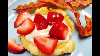 The Food Nanny's German Pancakes with Strawberries