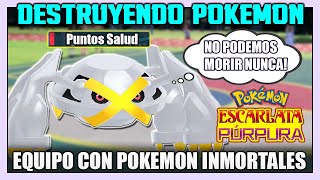 MI MEJOR EQUIPO POKÉMON vs LOS POKÉMON INVENCIBLES! NO PUEDO DEBILITARLOS,  ASÍ ES IMPOSIBLE 😢