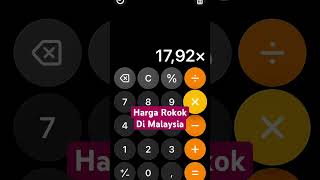 Harga Rokok Di Malaysia