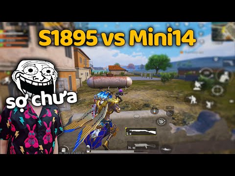 Combo Cực Độc Rank Tối Thượng S1895 vs Mini14 | PUBG Mobile