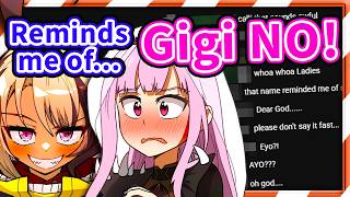Gigi & Calli Accidentally Remind Chat of an Old CURSED VIDEO 【Hololive