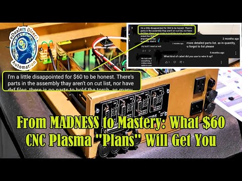 🔥 From MADNESS to Mastery: What $60 CNC Plasma "Plans" Will Get You 🛠️