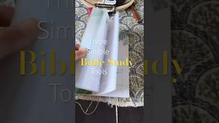 I finished the book of Acts using these 3 simple tools. #biblestudy #biblejournaling #beginners