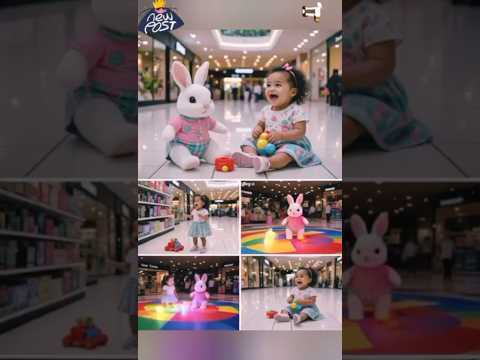 "Anaya & Baby Rabbit’s Adorable Adventure! 🐇✨ #Shorts"#funny #trendingshorts