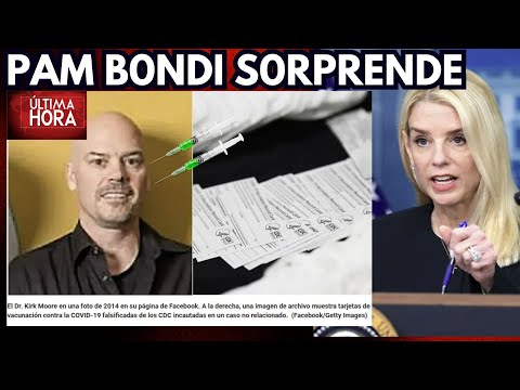 🔴La FISCAL PAM BONDI RETIRA los CARGOS y LIBRA de la CÁRCEL a médico INVOLUCRADO en TEMA VACUNAS😱