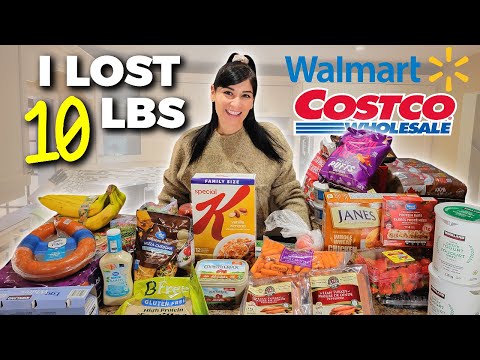 MASSIVE Walmart & Costco Grocery Haul (Weight Loss Update)