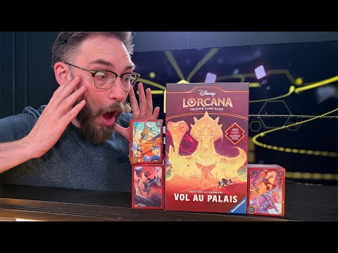 Reveal des cartes SECRÈTES de Vol au Palais, la version Coop de Lorcana !