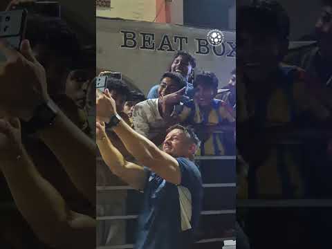 Ashley Westwood took a moment to connect with the fans after Kerala Blasters’ first home win. #ISL12