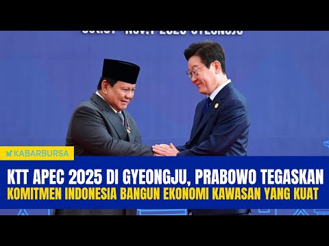 KTT APEC 2025 di Gyeongju, Prabowo Tegaskan Komitmen Indonesia Bangun Ekonomi Kawasan yang Kuat