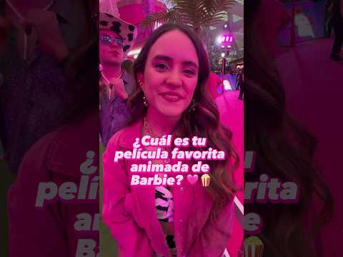 ¿CUÁL ES TU PELÍCULA ANIMADA FAVORITA DE BARBIE? 🍿🩷 #BarbiePelicula #Barbie #Peliculas