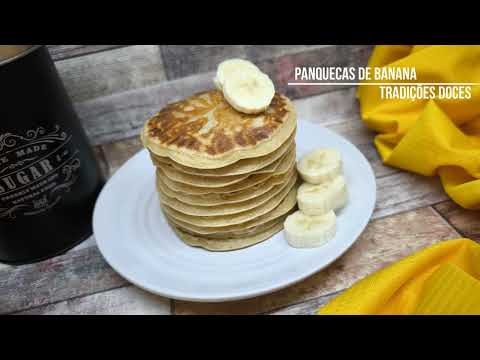 Receita de Panquecas de Banana! 😊