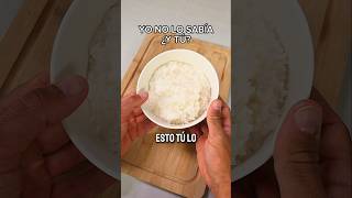 Prepara una MOUSSE PROTEICA con ARROZ