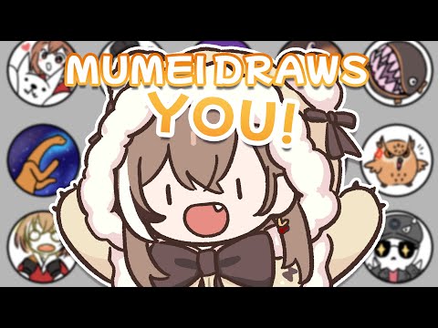 【MUMEI DRAWS】Drawing Your Profile Pictures PART # 2