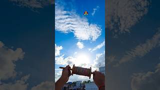 ঘুড়ির আকাশ #youtubeshorts #shorts #beautifulsky #vishwakarmapuja2026 #bluesky #kiteflying