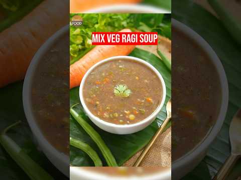 Mix Veg Ragi Soup Recipe !!