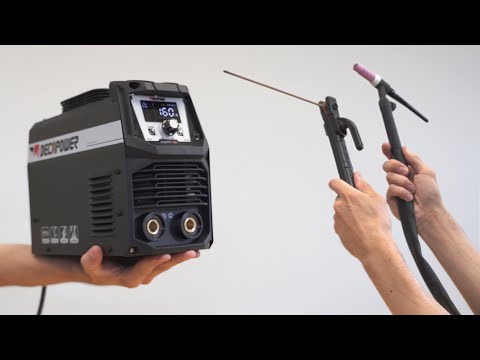 MMA & TIG Inverter Welder - DECAPOWER Ecoarc 160 / Unboxing and Test